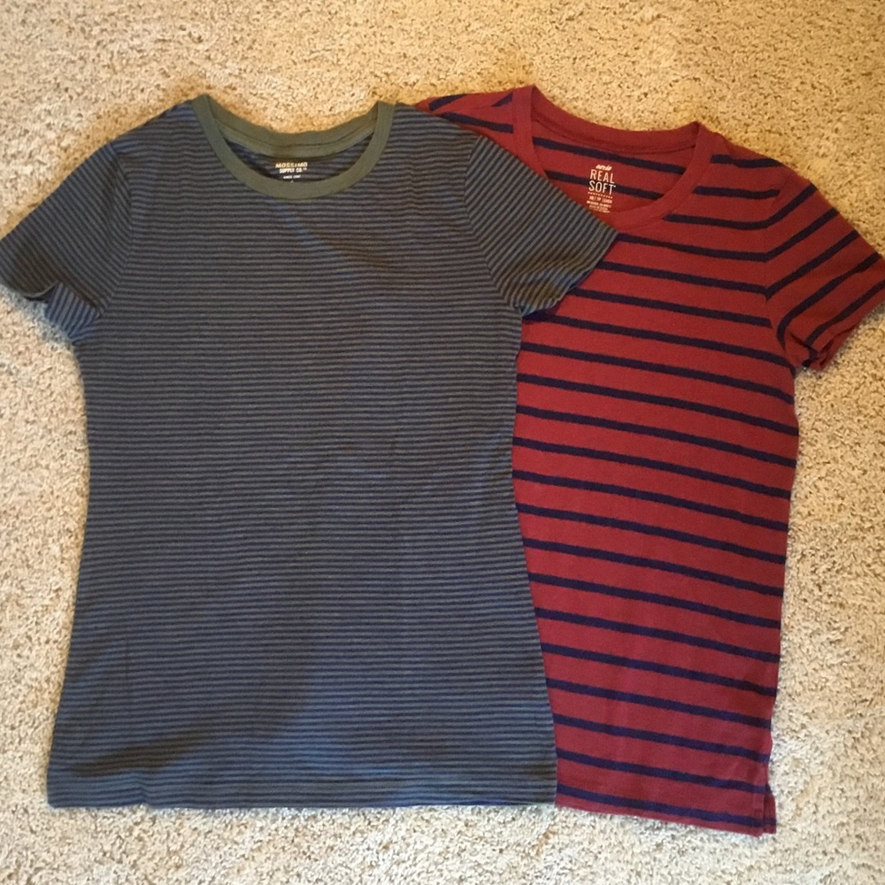 Aerie Real Soft and Mossimo Supply Co T-shirts